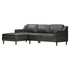 Cecer 2-Piece Leather Sectional Sofa with Chaise