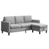 Cecer Convertible Sectional Sofa with Storage Ottoman