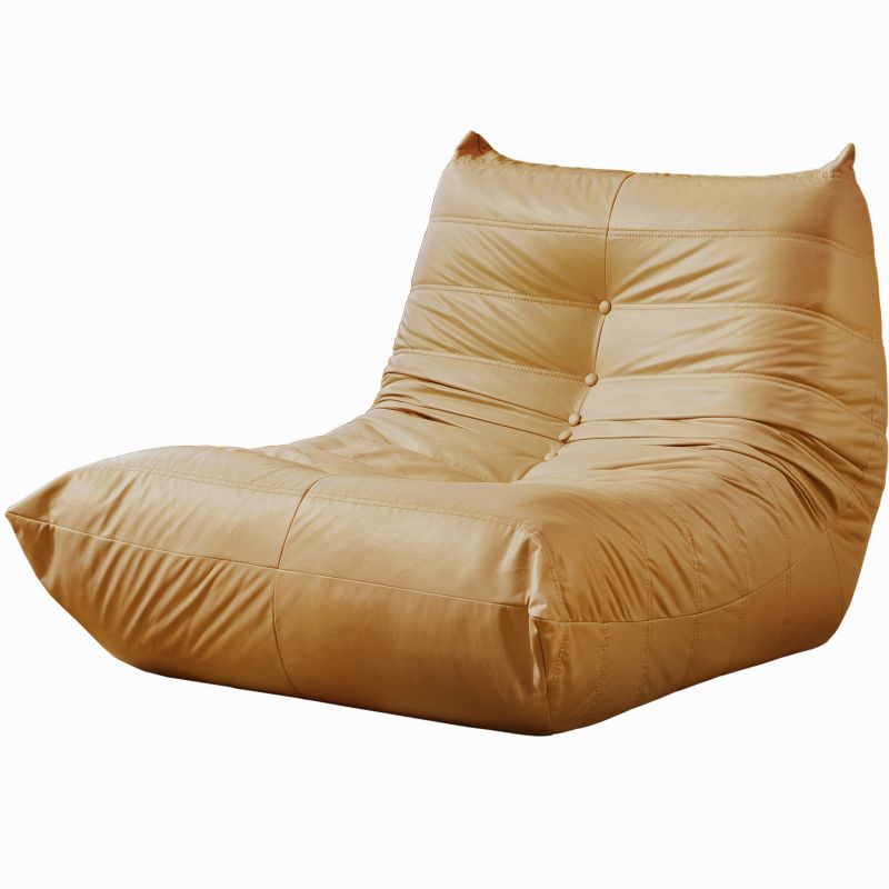 Cerer Modern Armless Recliner Padded Lazy Sofa
