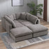 Modern Convertible Sectional Sofa Set