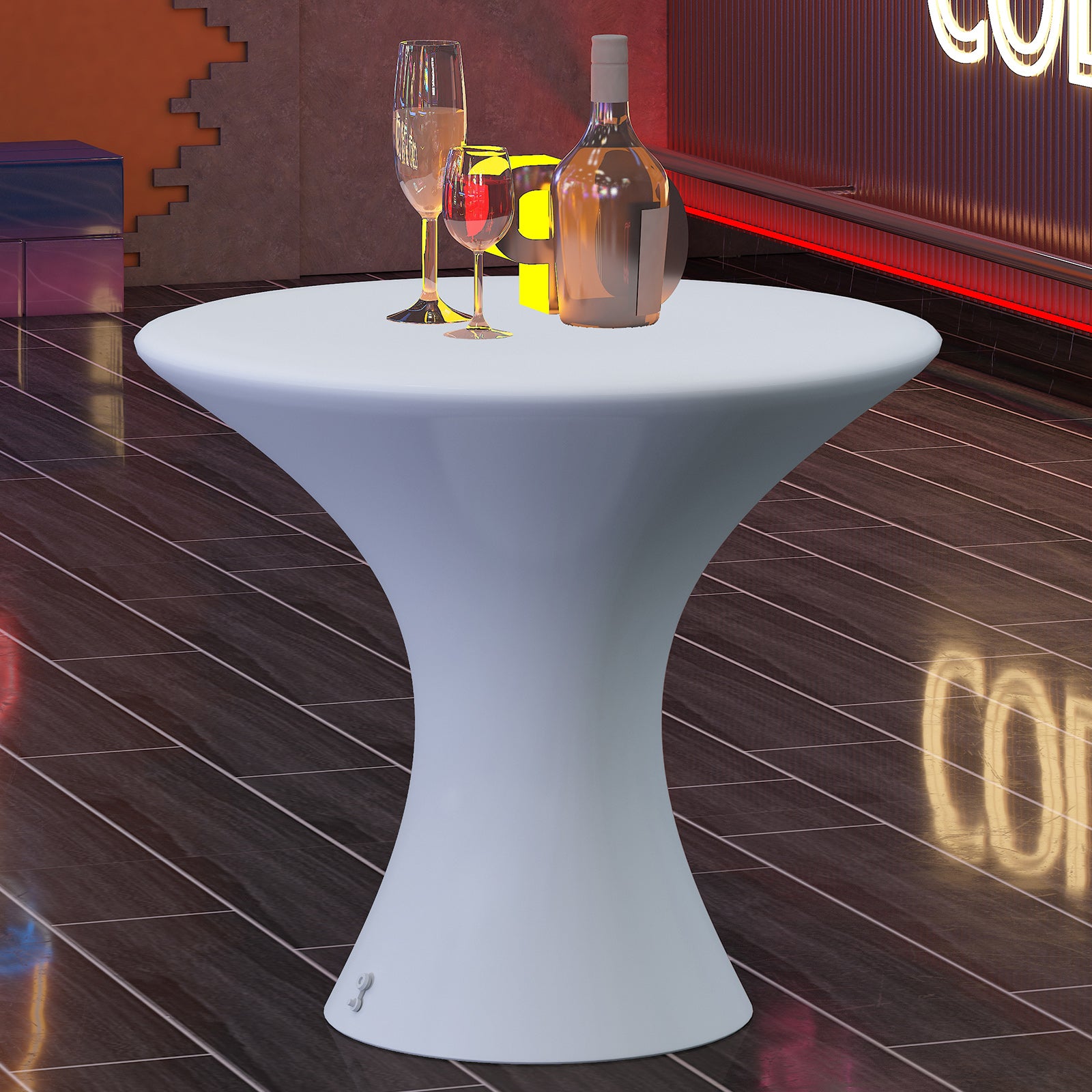 Cecer LED Illuminated Cocktail Table