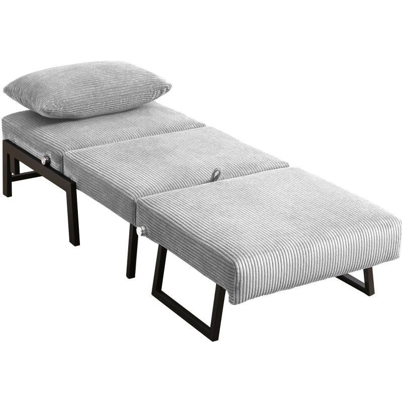 Cecer 2-in-1 Design Lounge Bed with Adjustable Backrest