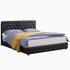Cecer Upholstered Bed Frame with 4 Storage Drawers