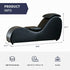 Cecer Yoga Chair,Curved Yoga Chaise Lounge for Adults Stretching Exercising Relaxing,Chaise Lounge Chair with Adjustable Mats for Living Room Apartment Indoor