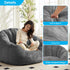 ZAFLY Oversized Bean Bag Chair for Adults, Faux Fur Large Comfy Chair, Big Lazy Sofa Chair Floor Sofa for Gaming
