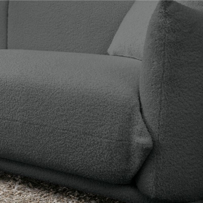 Cecer Oversized Lambswool Loveseat Sofa