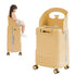 TABU 20" Ride on Luggage with Seat for Kids, Kids Luggage with Wheels & TSA Lock for Travel,Pink