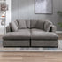 Modern Convertible Sectional Sofa Set