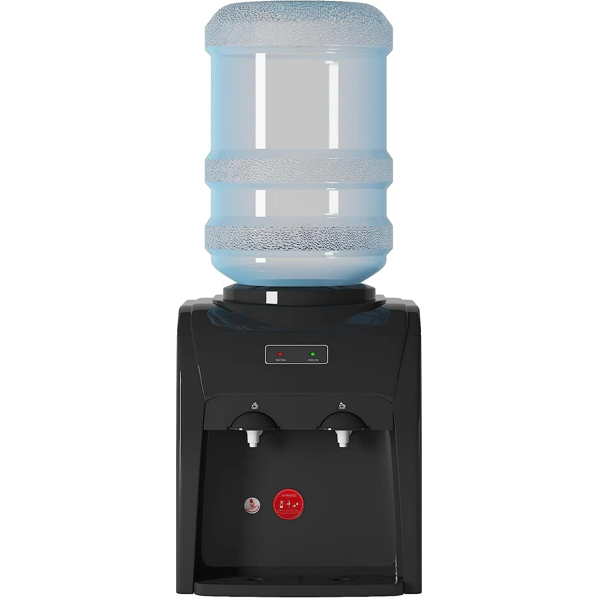 CECER 41''H Bottom Loading Water Dispenser,Hot/Cold/Room Temperature,3 or 5 Gallon