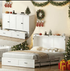 Puremind Queen Size Murphy Bed with Foldable Mattress, Cabinet Bed with Storage Drawer and Charging Ports, Murphy Bed Furniture for Bedroom/Office,