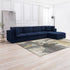 Modern Convertible Sectional Sofa Set