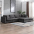 Modern Convertible Sectional Sofa Set