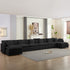 BALUS Convertible Modular Sofa with Ottoman, U Shaped Sectional Couch for Living Room, Apartment 5-Seat Mordern Couch