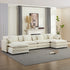 BALUS Convertible Modular Sofa with Ottoman, U Shaped Sectional Couch for Living Room, Apartment 5-Seat Mordern Couch
