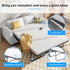 Puremind Pull Out Sofa Bed, Convertible 2-in-1 Sleeper Sofa Bed with Memory Foam Mattress, Upholstered Pull out Couch Bed, Loveseat Sleeper Sofa for Living Room/Apartment