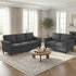 Puremind 3 Piece Living Room Sofa Set, Sectional Couch Sets, 3-Seat Sofa with Loveseat and Armchair Furniture Sets for Living Room/Apartment
