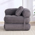 BALUS Convertible Futon Lazy Sofa, Single Floor Sleep Couch For Apartment/ Bedroom, Fold Out Sofa Bed, Corduroy