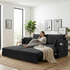 Puremind 78"W 3 in 1 Pull Out Sofa Bed, Queen Sleeper Couch with Side Pockets, Sofa with Pull Out Bed for Living Room/Apartment/Small Spaces