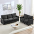 Puremind Living Room Furniture Sets, 3 Piece Sofa Set, Chenille Sectional Couches for Living Room/Apartment, Include Sofa, Loveseat and Armchair