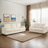 Puremind Sofa and Loveseat Set for Living Room, 2 Piece Sectional Sofa Set, Living Room Furniture Sets, Chenille Upholstered Sofa and Couch