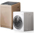 CECER Washer and Dryer Set, 17.6lbs Full-Automatic Washing Machine and 13lbs Portable Dryer
