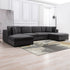 Cecer Modern Tufted Sofa with Soft Cushions, Backrest and Seaters