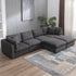 Modern Convertible Sectional Sofa Set