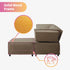 ijuicy 121”W Convertible U/L Shaped Sectional Couches and Sofas, 6 Seater Modular Sectionals for Living Room