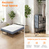 PUREMIND Full Size Folding Bed, 75"X 54" Rollaway Bed with 5 Inch Mattress for Adults, Extra Large Portable Foldable Bed with Headboard