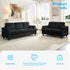 Puremind Sofa and Loveseat Set for Living Room, 2 Piece Sectional Sofa Set, Living Room Furniture Sets, Chenille Upholstered Sofa and Couch