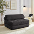BALUS Full Size Boneless Futon Couch Bed, No Assembly Floor Mattresses for Sleeping, Dorm Sofa Bed for Apartment/ Living Room