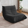 BALUS Modern Sectional Sofa Togo Sofa Lazy Sofa Foam Couch Floor Sofa Bean Bag Chair for Bedroom, Living Room, Beige