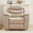 BALUS Recliner Sofa Sets with Storage & Cup Holders - Ergonomic Suede Reclining Couch, Metal Frame, Space-Saving Design,