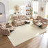 BALUS Recliner Sofa Sets with Storage & Cup Holders - Ergonomic Suede Reclining Couch, Metal Frame, Space-Saving Design,