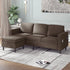 CECER Sectional Sofa with Storage Ottoman, 78'' Convertible L-Shaped Sofa Couch for Living Room&Small Space