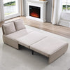 BALUS Queen Size Convertible Sofa Bed, Apartment Sleeper Love Seat for Bed Room/Living Room,hide a bed sleeper sofa, Linen