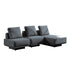 Cecer Floor Tofu Modular Sectional Sofa