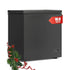 DISHUP 3.5 Cu.Ft Chest Freezer, Small Deep Freezer with Removable Basket, Adjustable Temperature, for Home/Office/Garage/Bar