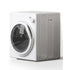 DISHUP 2.6 Cu.Ft Portable Clothes Dryer, 10 lbs Compact Dryer with Stainless Steel Tub, Electric Dryer for RV, Home, Apartment, White
