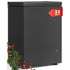 DISHUP 3.5 Cu.Ft Chest Freezer, Small Deep Freezer with Removable Basket, Adjustable Temperature, for Home/Office/Garage/Bar