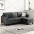 Cecer Convertible Sectional Sofa with Storage Ottoman