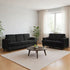 Mjkone 2-Piece Living Room Furniture Sets, Chenille Couch and Loveseat Set, Modern Sectional Sofa Sets for Living Room, Apartment,