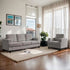 Mjkone 2-Piece Living Room Furniture Sets, Chenille Couch and Loveseat Set, Modern Sectional Sofa Sets for Living Room, Apartment,