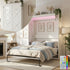 Mjkone Full Size Murphy Wall Bed with 2 LED Lights,Convertible Wall Bed into a Cabinet for Living Room/Bedroom/Guest Room
