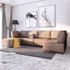 Mjkone Modular Sectional Sofa,Linen U/L-Shaped Couches and Sofas Sectional for Living Room,Living Room Furniture Sets,