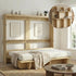 Mjkone Murphy Wall Bed Queen Size,Wall Bed with Shelves,Multifunctional Murphy Bed for Small Space/Bedroom/Guest Room