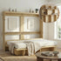 Mjkone Murphy Wall Bed Queen Size,Wall Bed with Shelves,Multifunctional Murphy Bed for Small Space/Bedroom/Guest Room,White