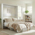 Mjkone Murphy Wall Bed Queen Size,Wall Bed with Shelves,Multifunctional Murphy Bed for Small Space/Bedroom/Guest Room