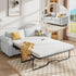 Puremind Pull Out Sofa Bed, Convertible 2-in-1 Sleeper Sofa Bed with Memory Foam Mattress, Upholstered Pull out Couch Bed, Loveseat Sleeper Sofa for Living Room/Apartment