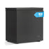TABU 3.5 Cu ft Chest Freezer,Deep Freezer with Top Open Door and Removable Storage Basket, (Black)